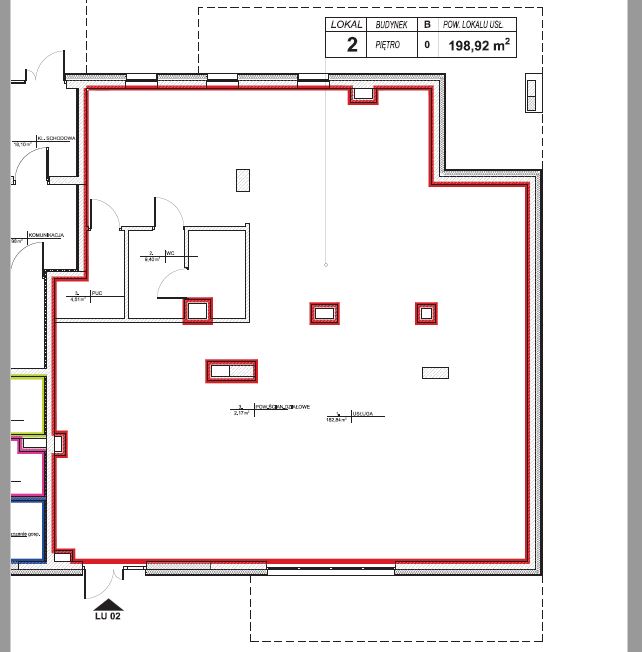 Ostatni Lokal usługowy – 198,92 m<sup>2</sup> – Rzeszów